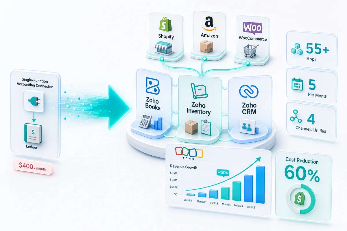 A2X Alternative: Why eCommerce Sellers Are Switching to Full Zoho Operations