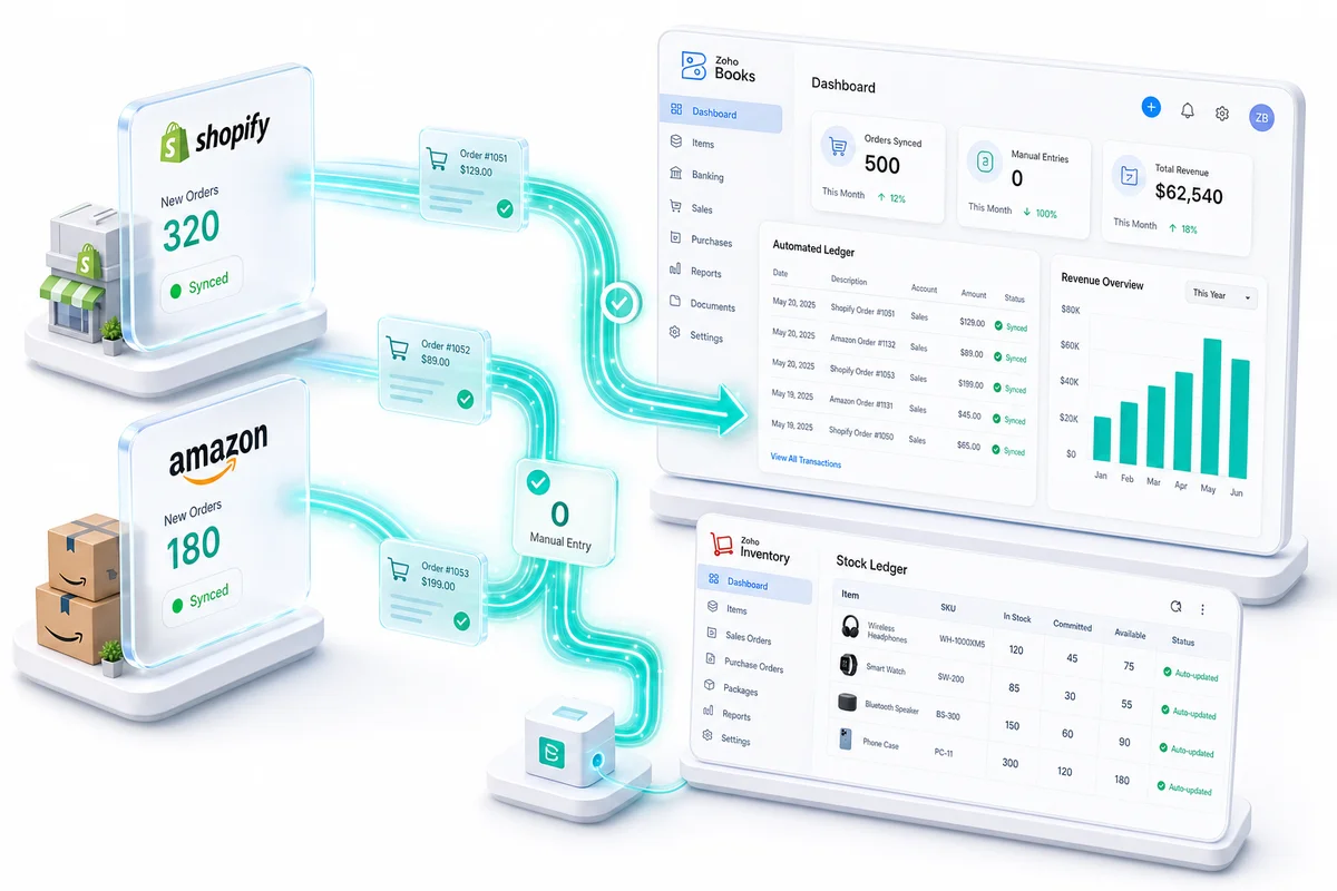 eCommerce Accounting Automation: Eliminate Manual Data Entry From Your Books