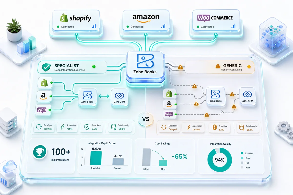 Zolify vs US-Based Zoho Consultants for eCommerce: What You're Actually Comparing